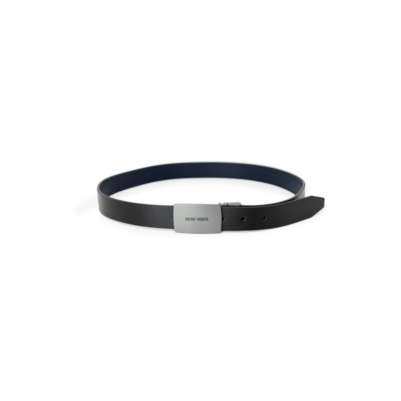 Black Leather Belt Antony Morato