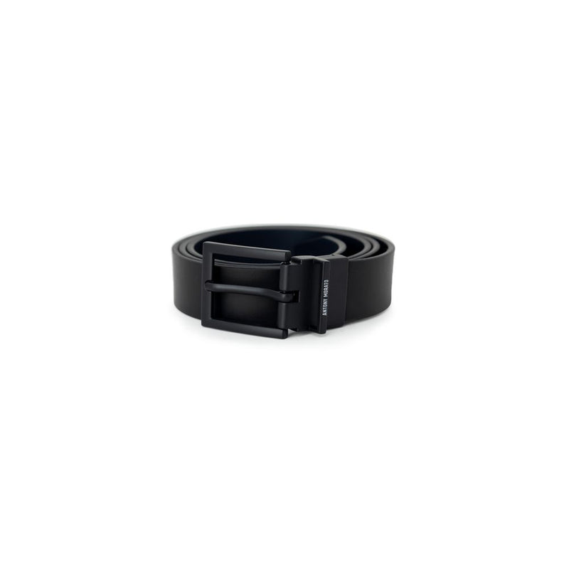 Black Leather Belt Antony Morato