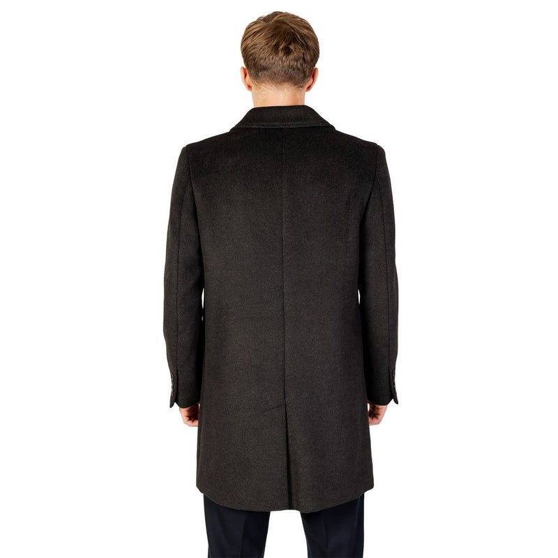 Black Polyester Jacket Antony Morato