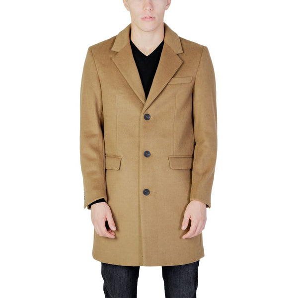 Beige Polyester Jacket Antony Morato