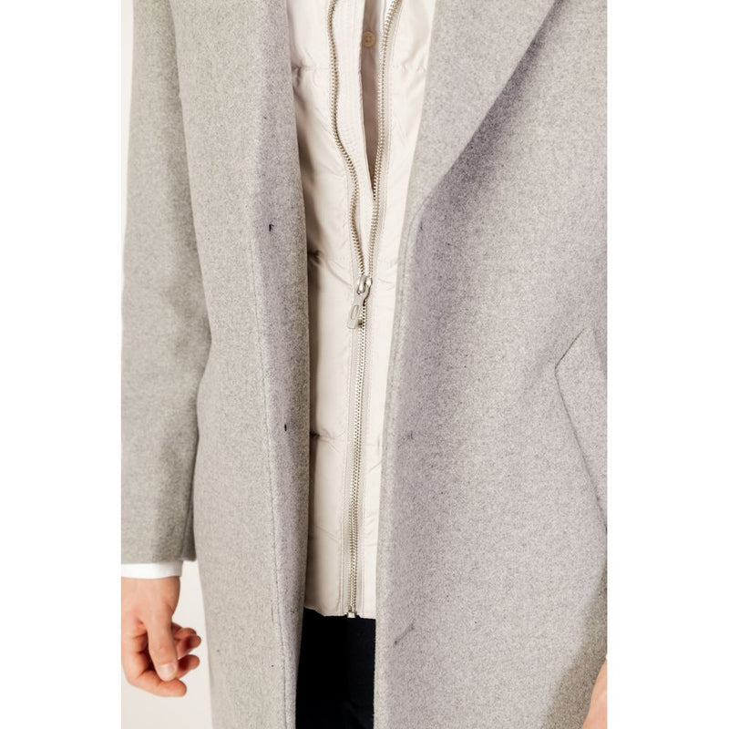 Gray Polyester Jacket Antony Morato