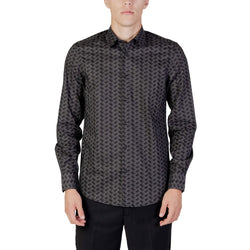 Gray Cotton Shirt Antony Morato