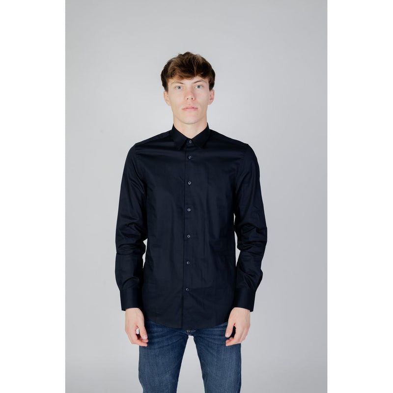 Blue Cotton Shirt Antony Morato