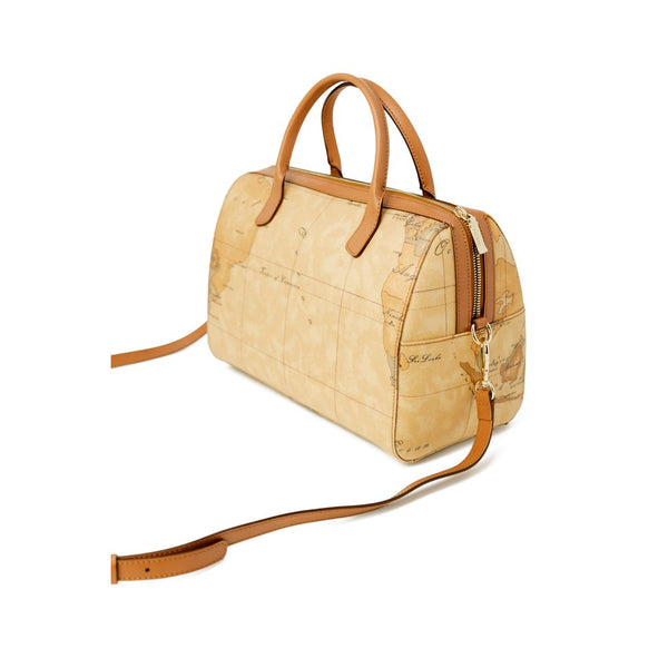 Beige Leather Handbag Alviero Martini Prima Classe