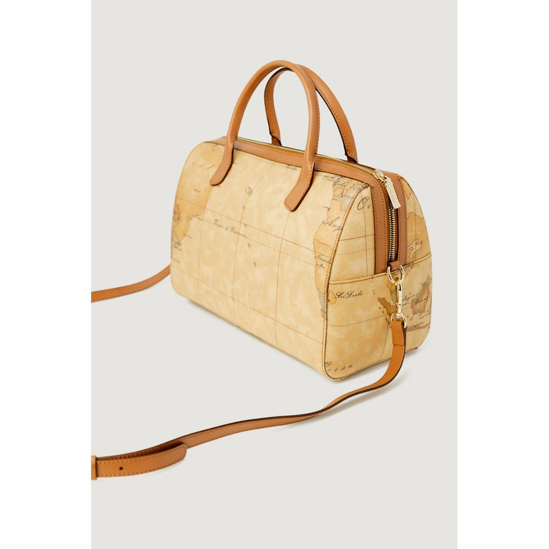 Beige Leather Handbag Alviero Martini Prima Classe