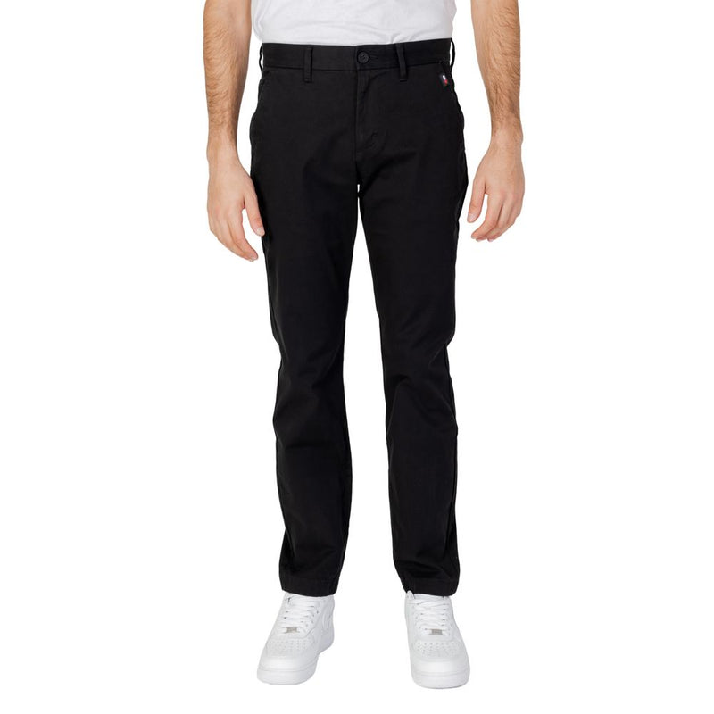 Black Organic Cotton Jeans & Pant Tommy Hilfiger Jeans
