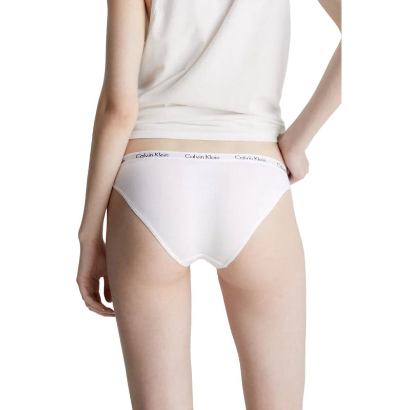 White Cotton Underwear Calvin Klein Underwear