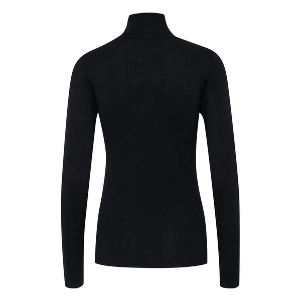 Black Viscose Sweater ICHI