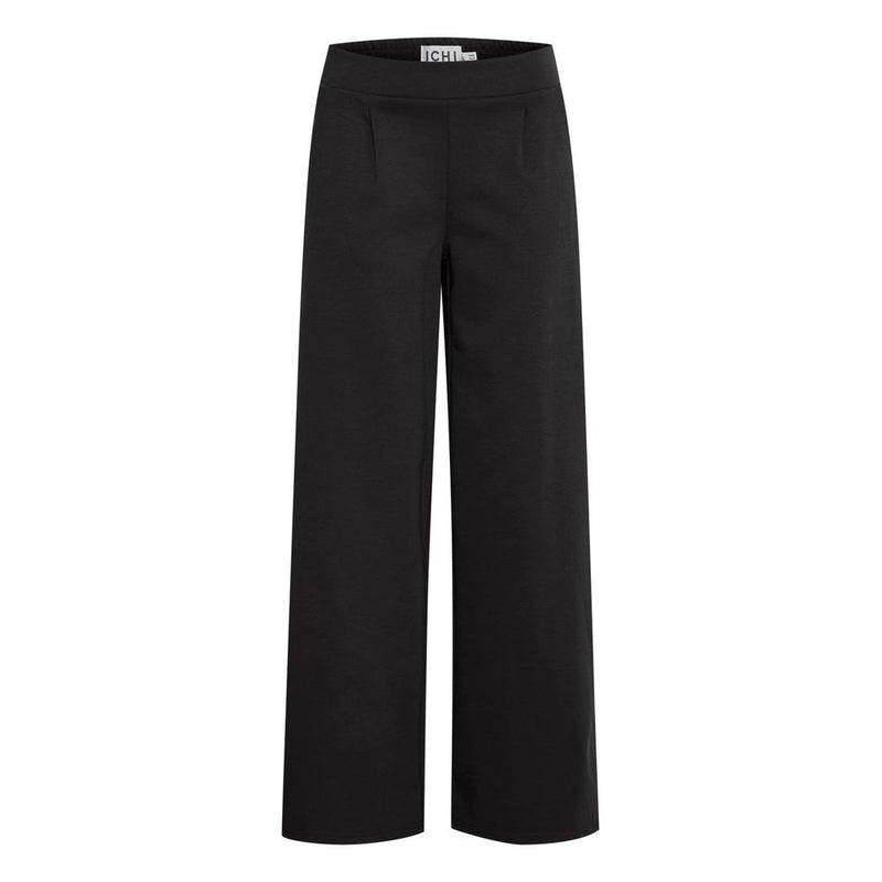 Black Recycled Polyethylene Jeans & Pant ICHI