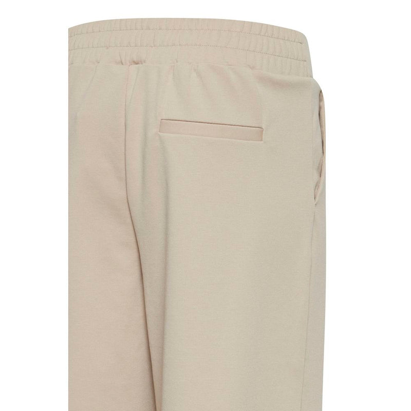 Beige Recycled Polyethylene Jeans & Pant ICHI