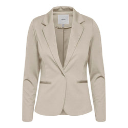 Beige Polyester Suits & Blazer ICHI