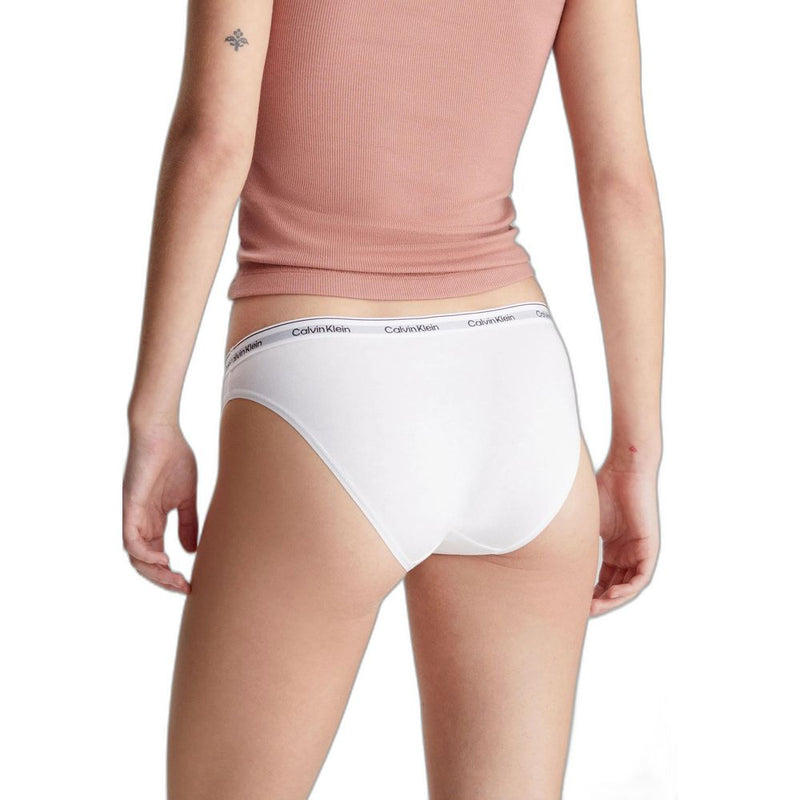 White Cotton Underwear Calvin Klein Underwear