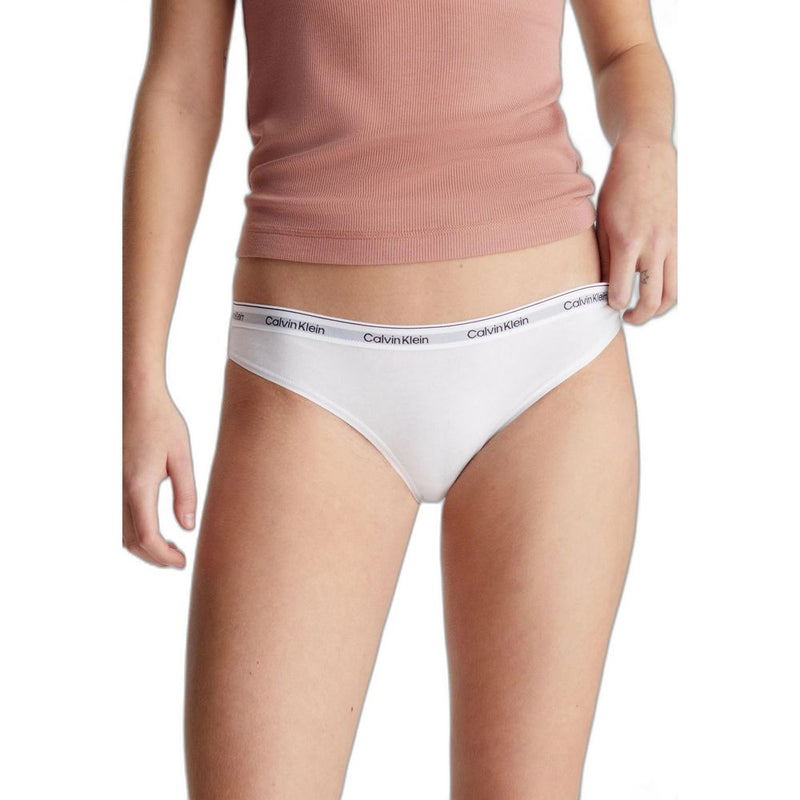 White Cotton Underwear Calvin Klein Underwear