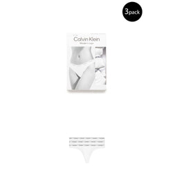 White Cotton Underwear Calvin Klein Underwear