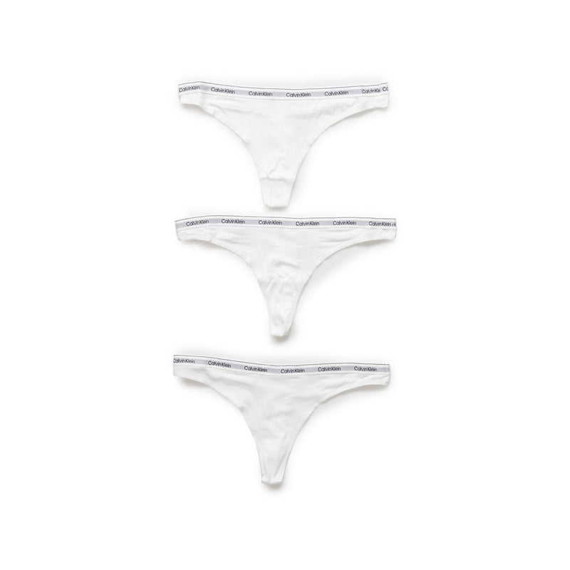 White Cotton Underwear Calvin Klein Underwear