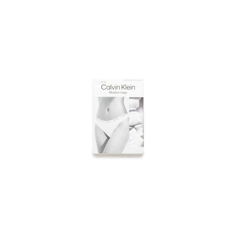 White Cotton Underwear Calvin Klein Underwear