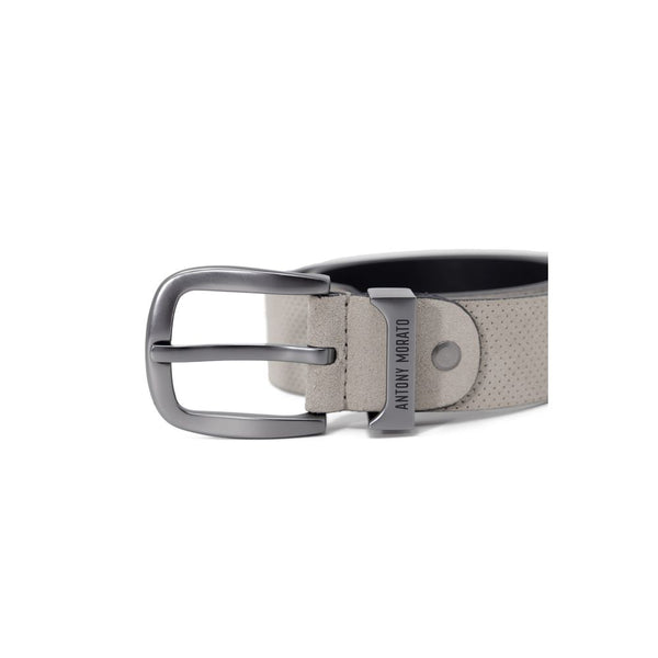 White Leather Belt Antony Morato