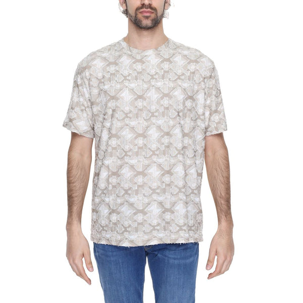 Beige Polyester T-Shirt Antony Morato