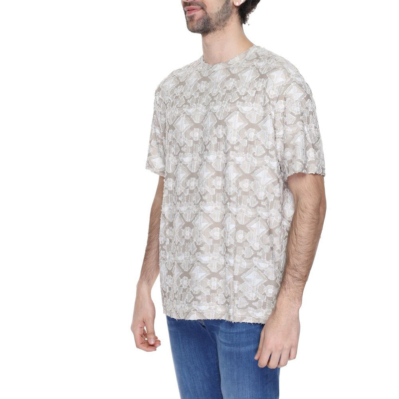 Beige Polyester T-Shirt Antony Morato