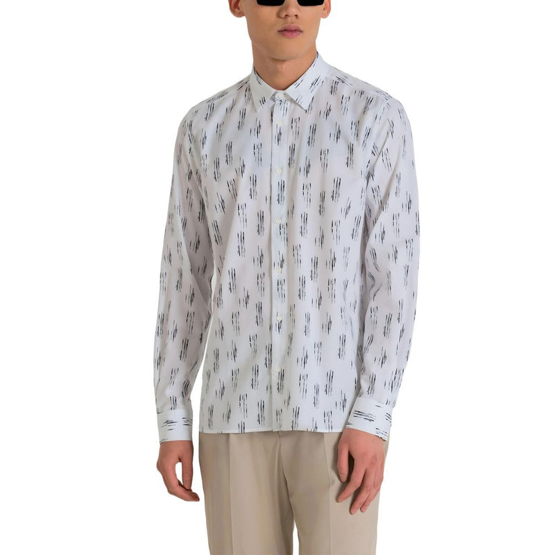 White Viscose Shirt Antony Morato