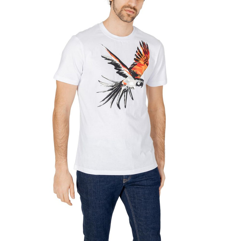 White Cotton T-Shirt Antony Morato