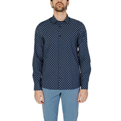 Blue Viscose Shirt Antony Morato