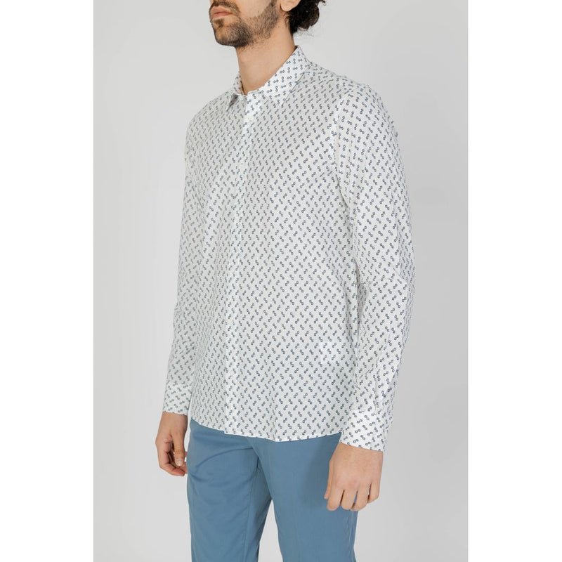 White Viscose Shirt Antony Morato