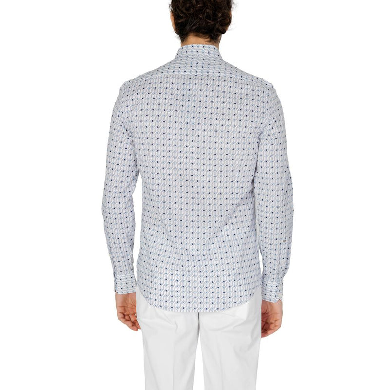 Blue Cotton Shirt Antony Morato