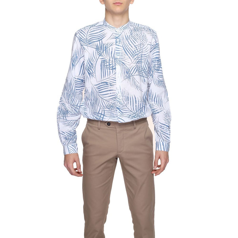 Blue Cotton Shirt Antony Morato