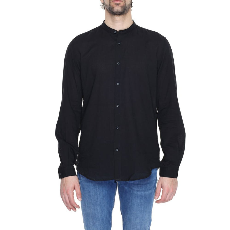 Black Cotton Shirt Antony Morato