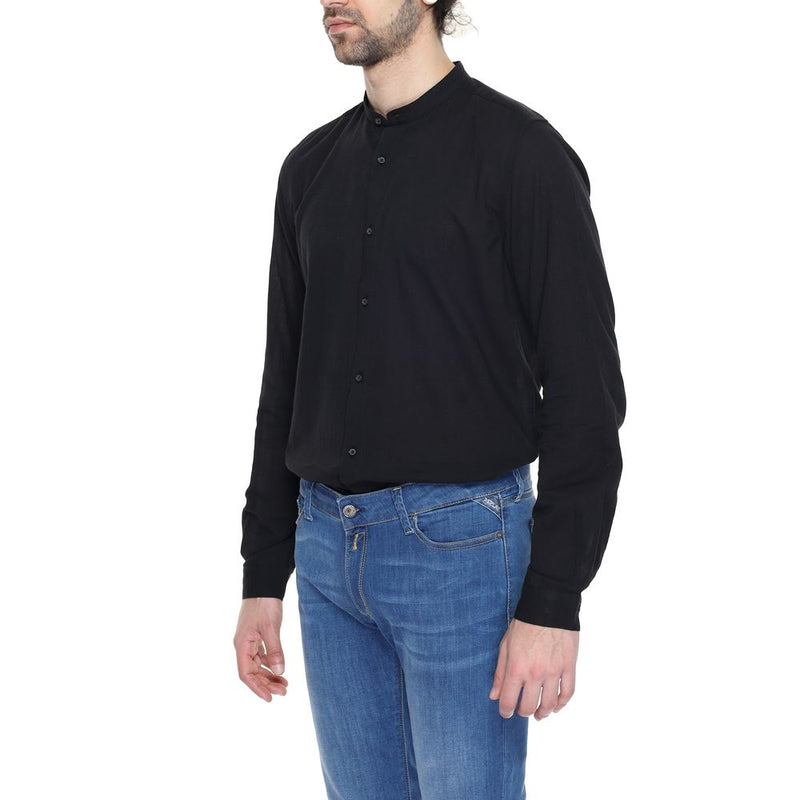 Black Cotton Shirt Antony Morato