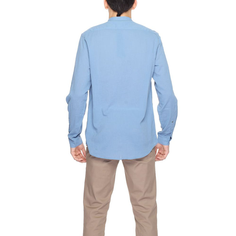 Blue Cotton Shirt Antony Morato