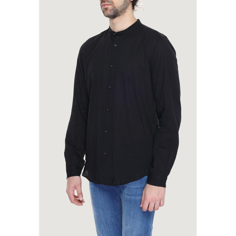 Black Cotton Shirt Antony Morato