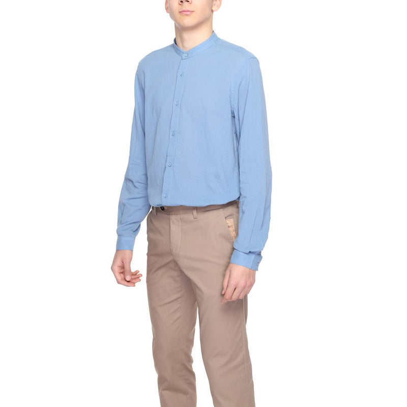 Blue Cotton Shirt Antony Morato