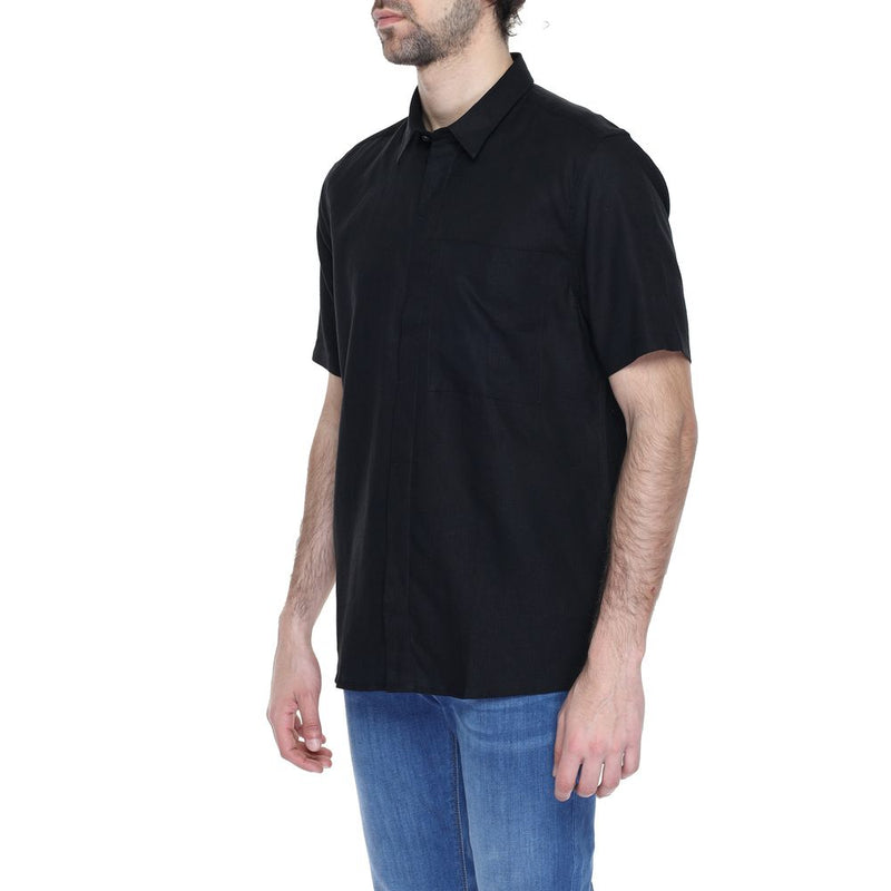 Black Linen Shirt Antony Morato