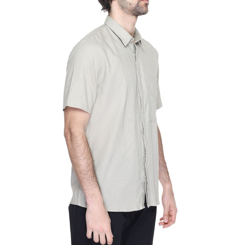 Beige Linen Shirt Antony Morato