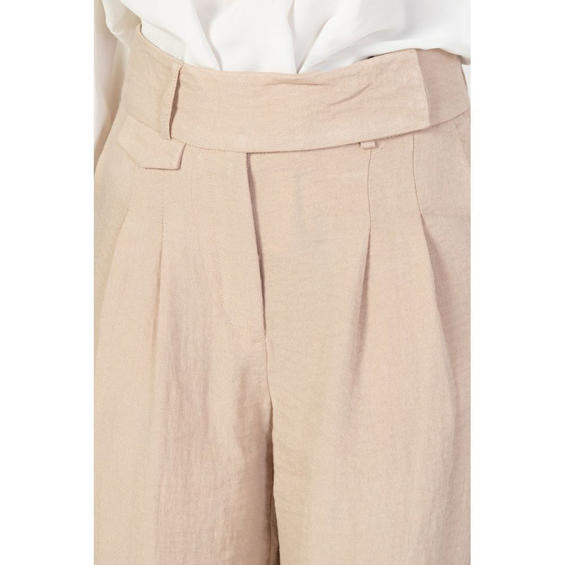 Pink Viscose Jeans & Pant Vero Moda