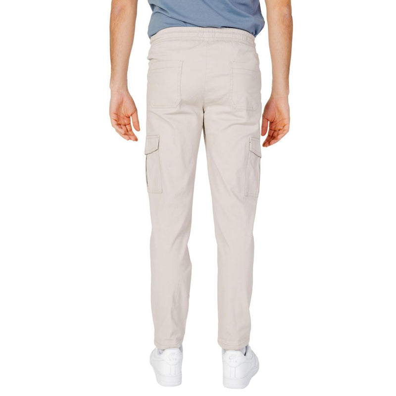 Beige Cotton Jeans & Pant Only & Sons