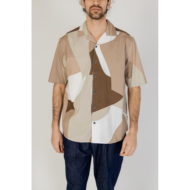 Brown Cotton Shirt Only & Sons