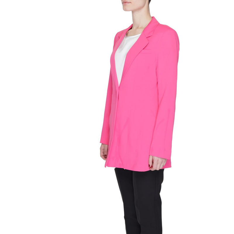 Pink Polyester Suits & Blazer Vero Moda