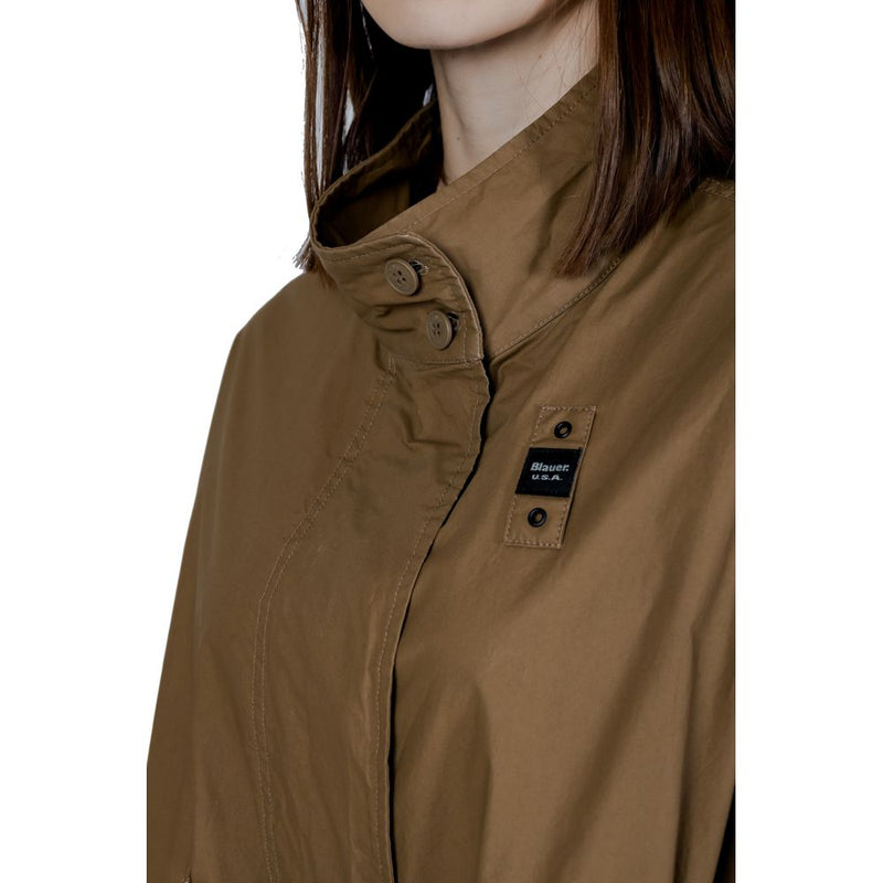 Green Cotton Jackets & Coat Blauer