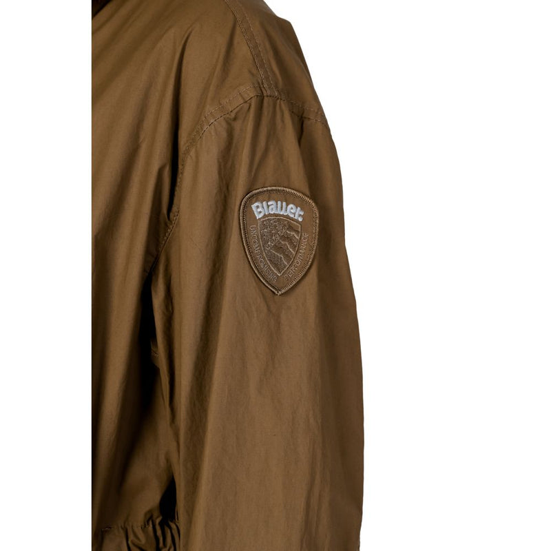 Green Cotton Jackets & Coat Blauer