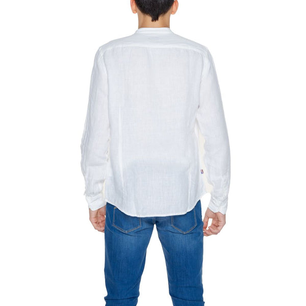 White Linen Shirt Blauer