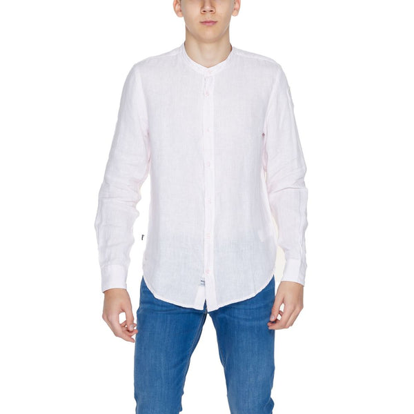 Multicolor Linen Shirt Blauer