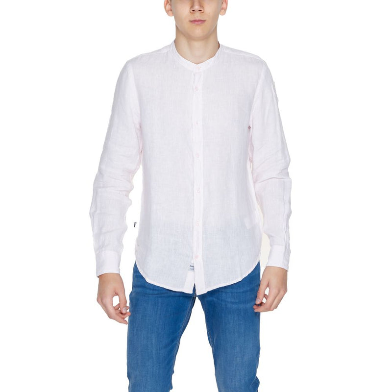 Multicolor Linen Shirt Blauer
