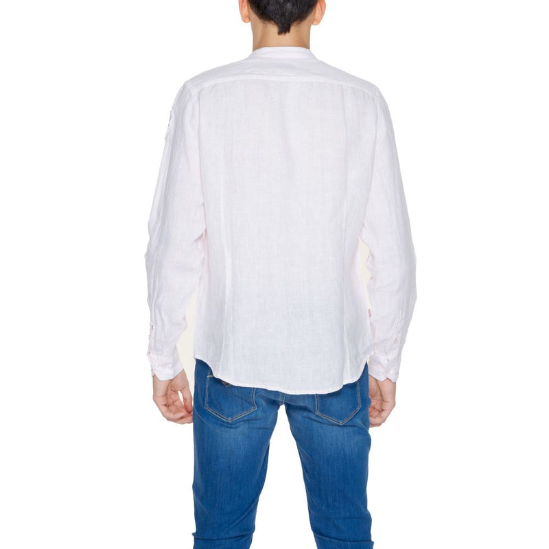 Multicolor Linen Shirt Blauer
