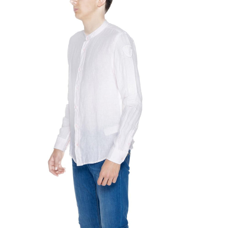 Multicolor Linen Shirt Blauer
