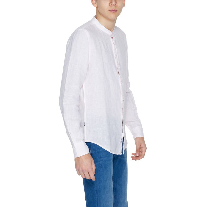 Multicolor Linen Shirt Blauer