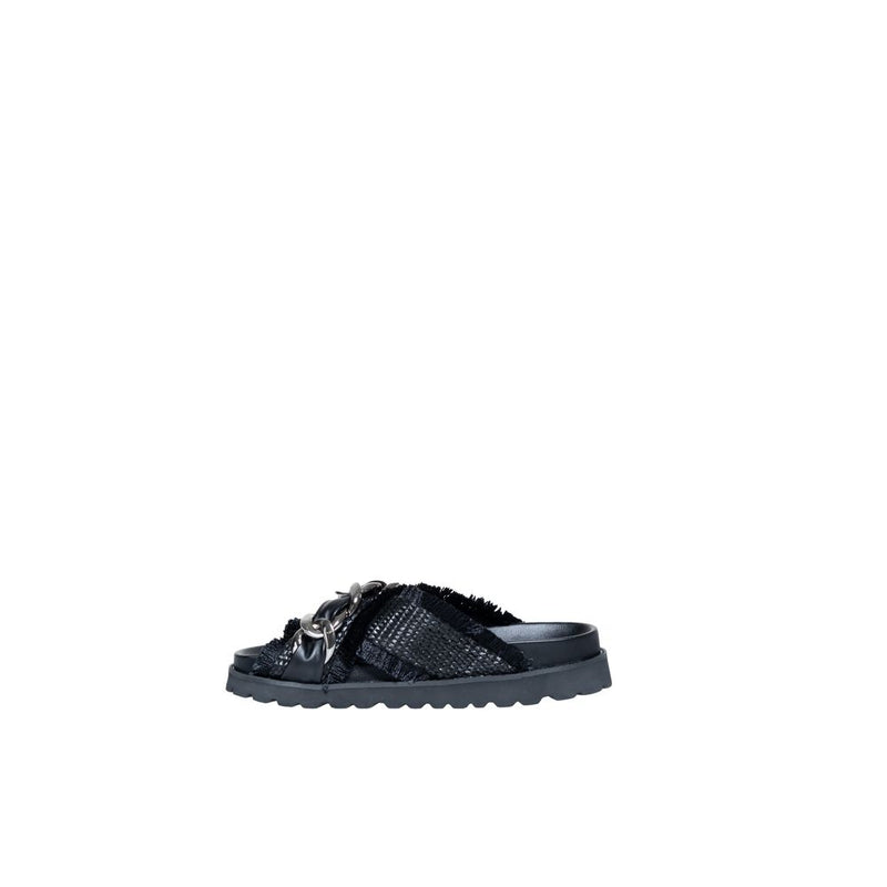 Black Polyethylene Sandal Cult