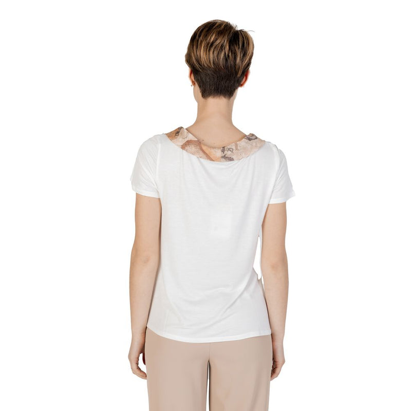 Beige Viscose Tops & T-Shirt Alviero Martini Prima Classe